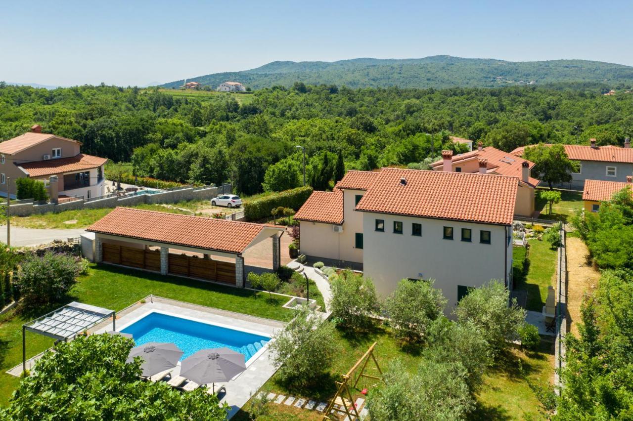 Holiday House Olive Grove With Pool And Garden Labin  Luaran gambar