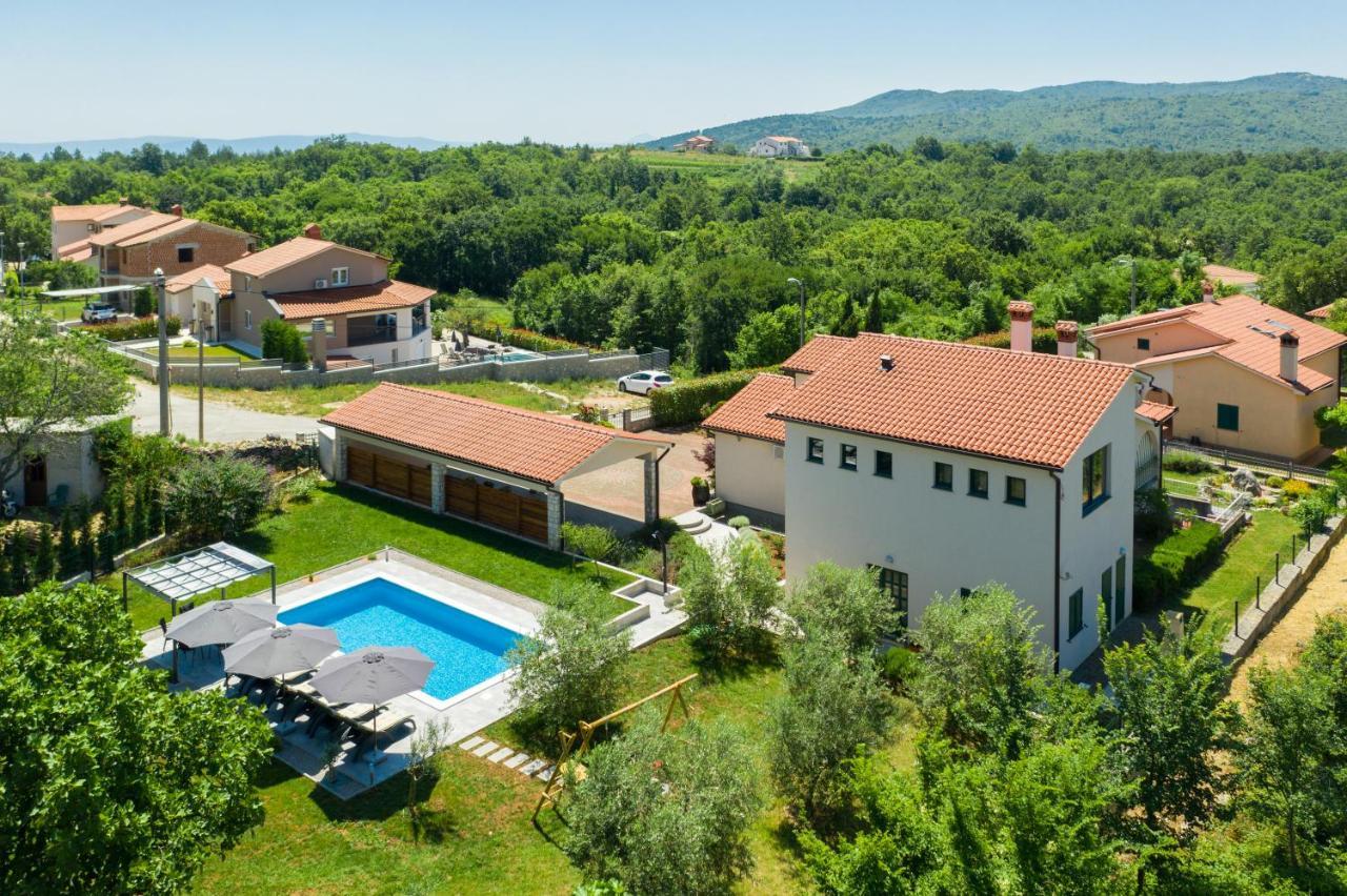 Holiday House Olive Grove With Pool And Garden Labin  Luaran gambar